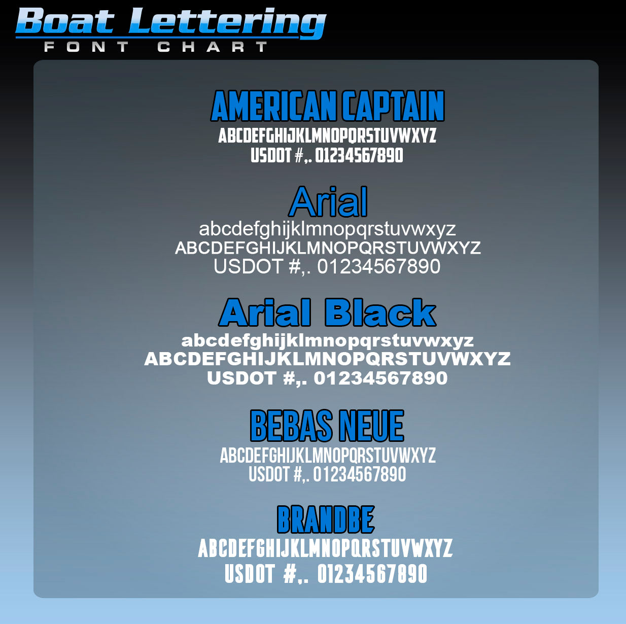 Custom Boat Vessel Registration Number Decal Sticker Lettering Regulation Sign (Set of 2)
