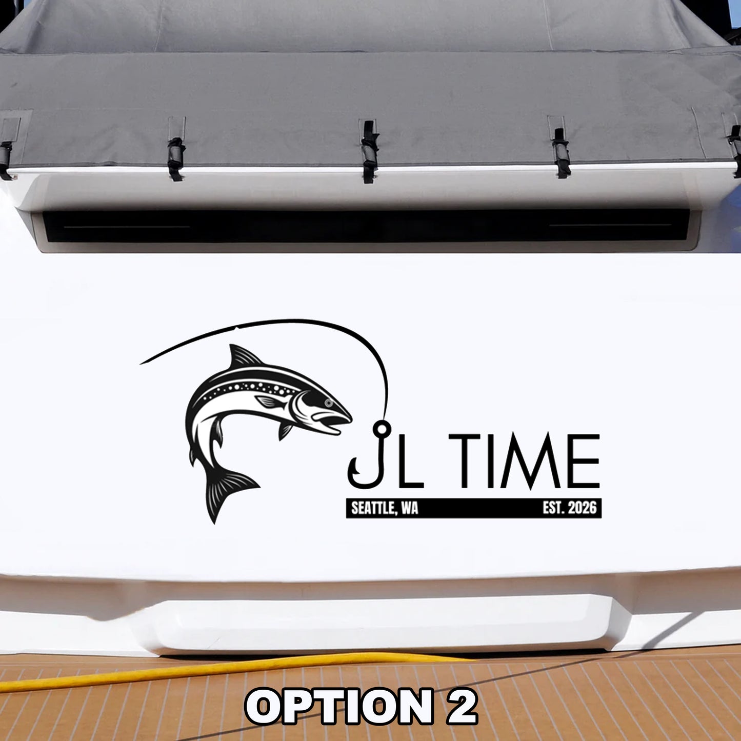 Custom Boat Name Lettering Decal Sticker Sign