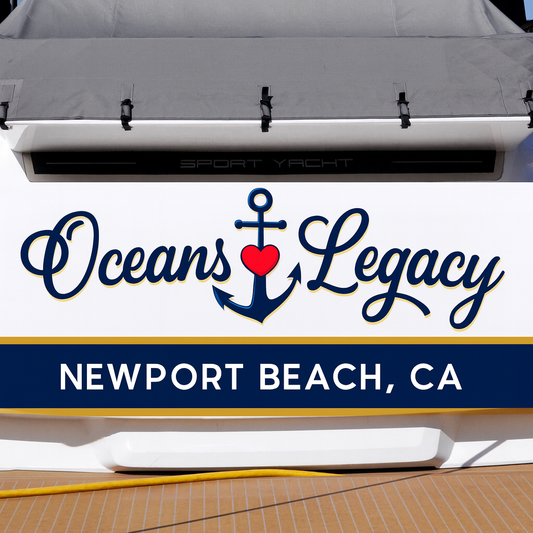 Custom Boat Stern Decal Sticker Sign | Boat Stern Name & Hailing City (Port) Sign